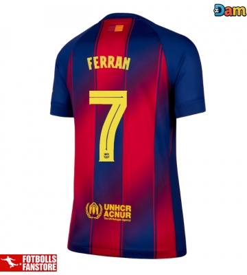 Barcelona Ferran Torres #7 Hemmatröja Dam 2025-26 Kortärmad